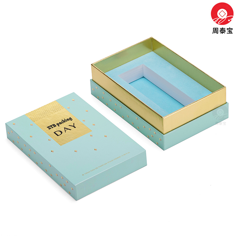 ZTB-XS002 two pieces lift off lid cardboard perfume box