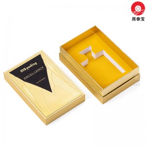 ZTB-XS006 Two pieces lift off lid cardboard box for perfume promotion