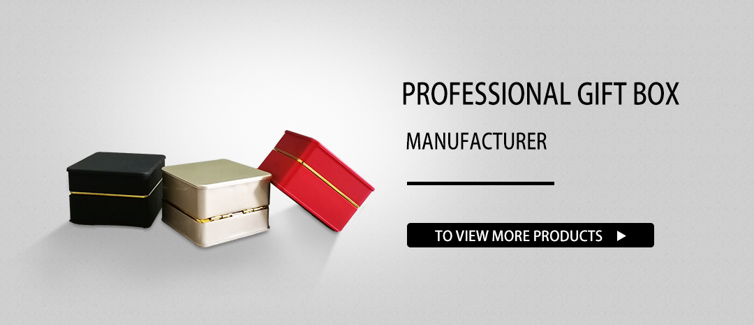 professional gift box manufacturer for jewelery packing 