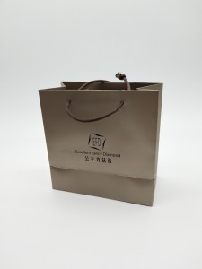 ZD-017 Paper Jewelry Gift Storage Packing bag