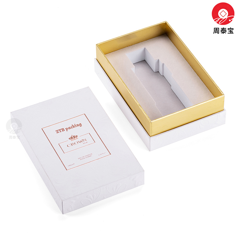 ZTB-XS001 two pieces lift off lid cardboard perfume gift box