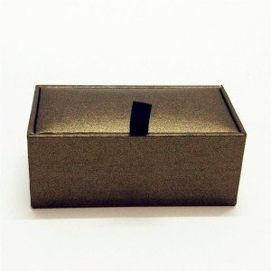 ZTB-024-Paper cardboard cufflink gift box for c...