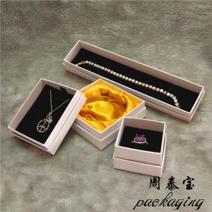 ZTB-031 paper cardboard lid and base jewelry gi...