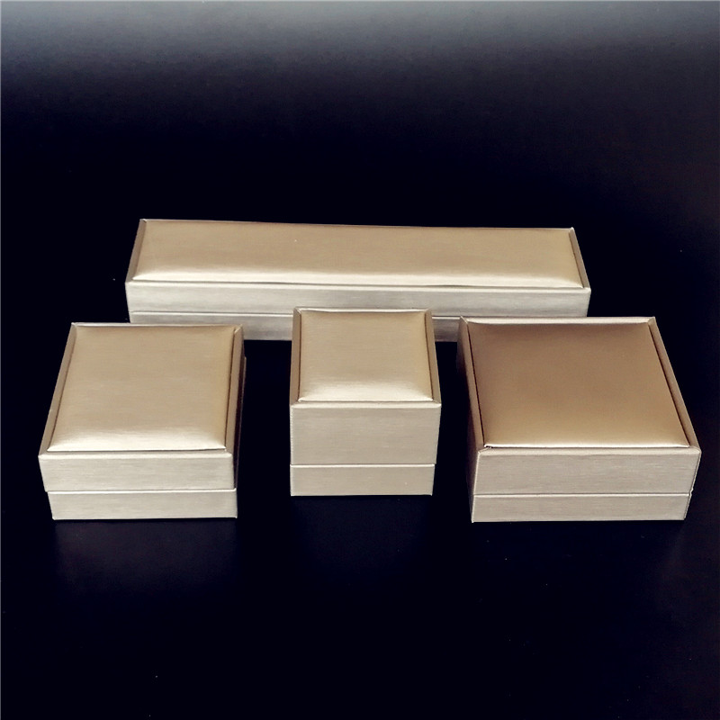 ZTB-028 high end PU laminated plastic jewelry gift box